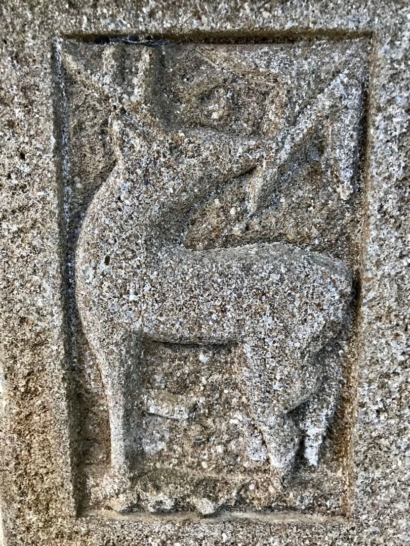 春日石灯篭・時代物・庭石