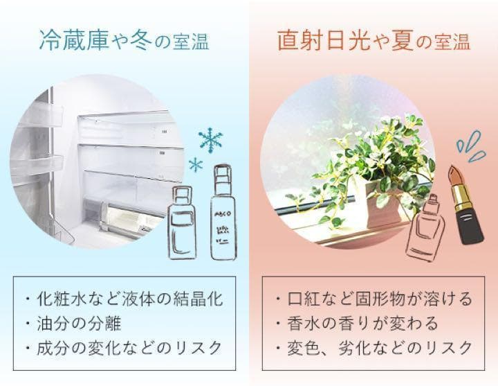 PINKTOP コスメ専用 冷蔵庫