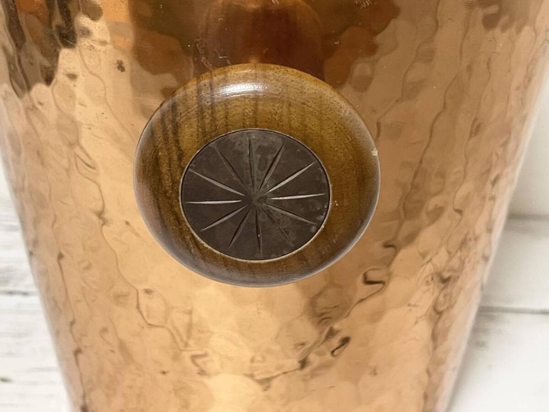 MADE STOCKLI NETSTAL SWISS 銅 ボトルクーラー バケツ