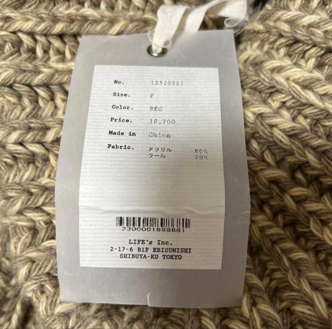 【トゥデイフル 】 ボリューム タートル ニット