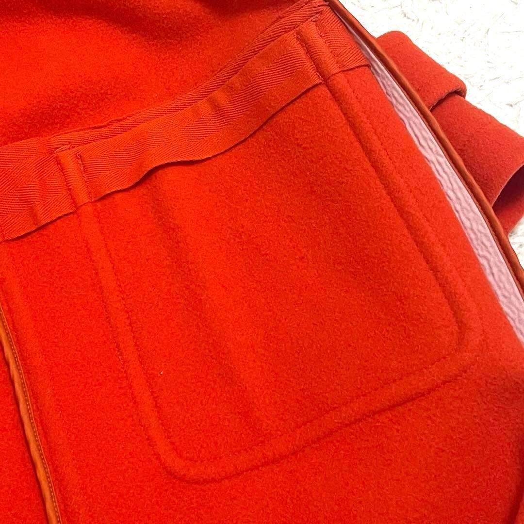 マカフィー トゥモローランド ダッフルコート ロング コート オレンジ 36