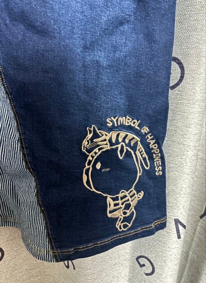 drug store’s デニム ジャンパースカート オーバーオール サロペット