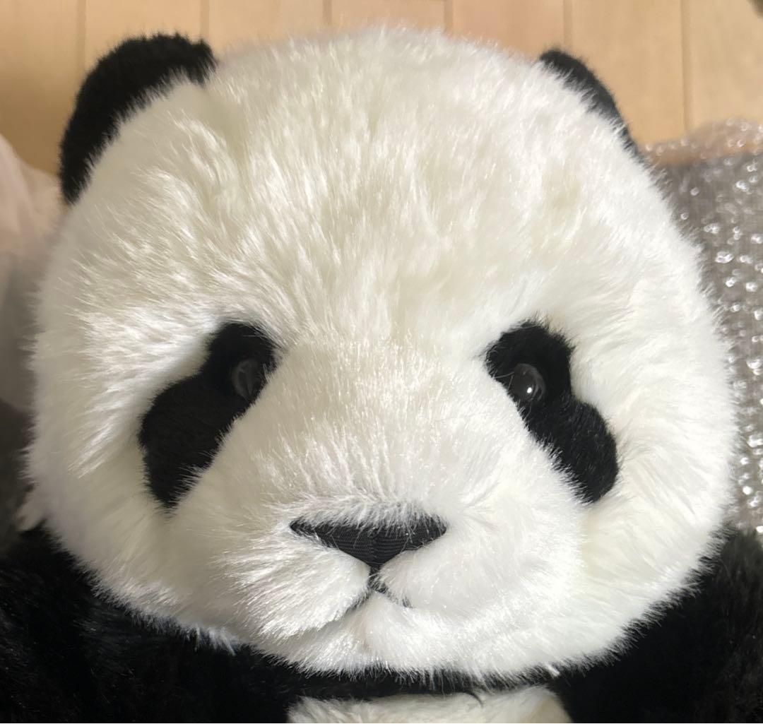 【♡ファーファ♡タグ付き新品】上野動物園　パンダ　抱っこパンダ　ぬいぐるみ