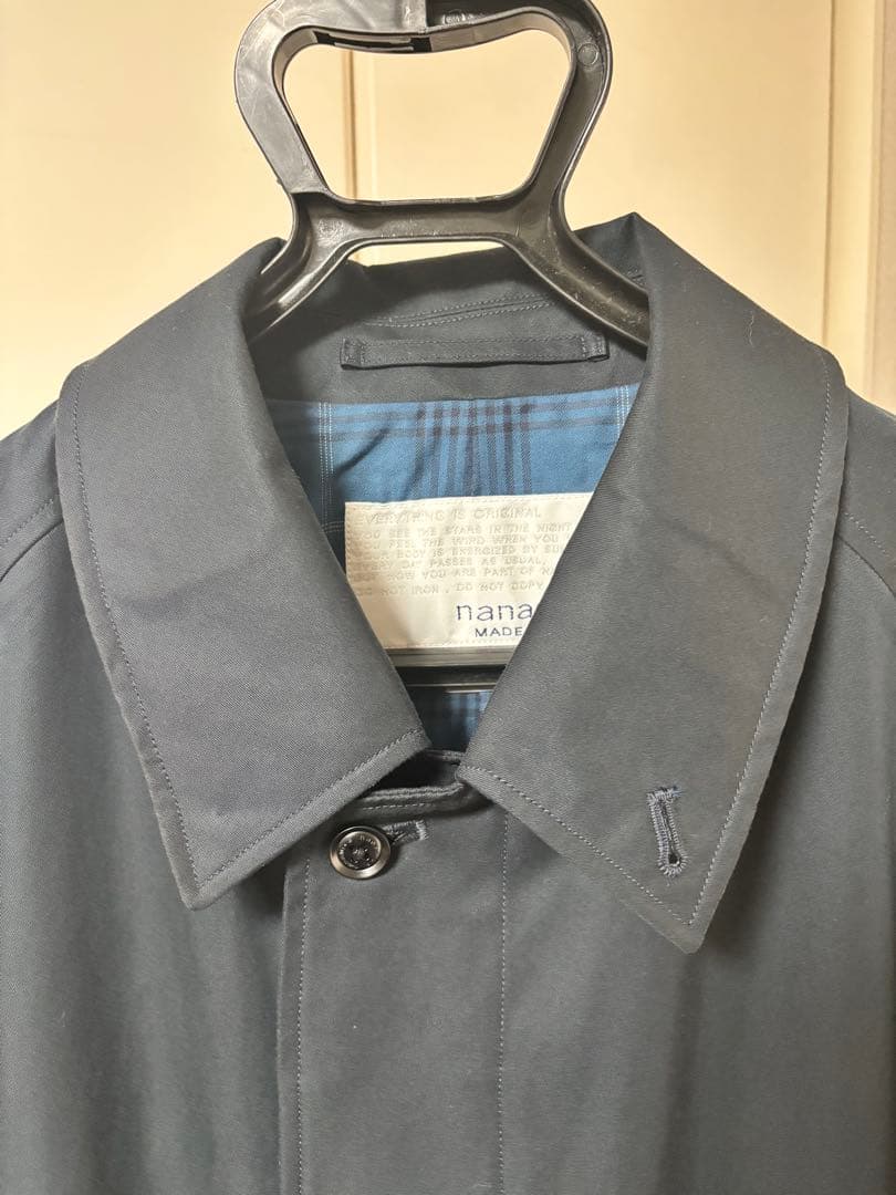 2L Cotton GORE-TEX Balmacaan Coat/ネイビー・L