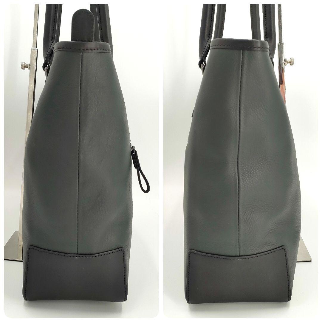 ✨️極美品✨️ソメスサドル　プランス　トートバッグ　ダークグリーン　レザー