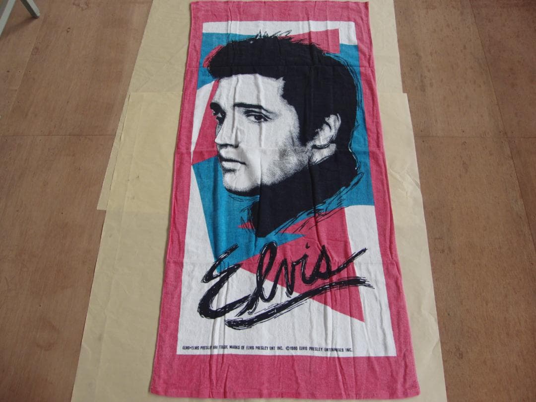 エルビスプレスリー　ビーチタオル(新品未使用）