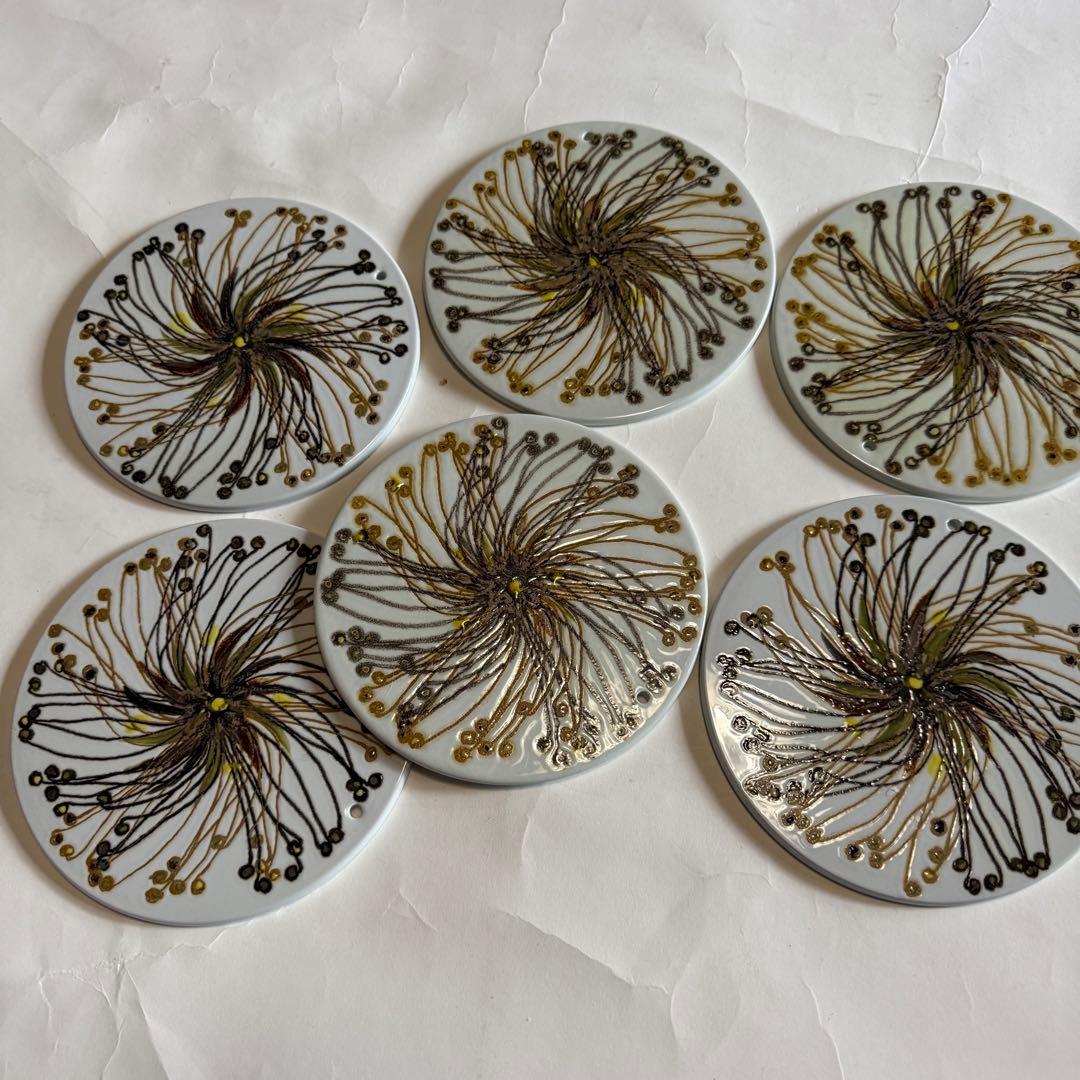 ロイヤルコペンハーゲン バッカシリーズ（ エレン マルマー）プレート 6枚セット