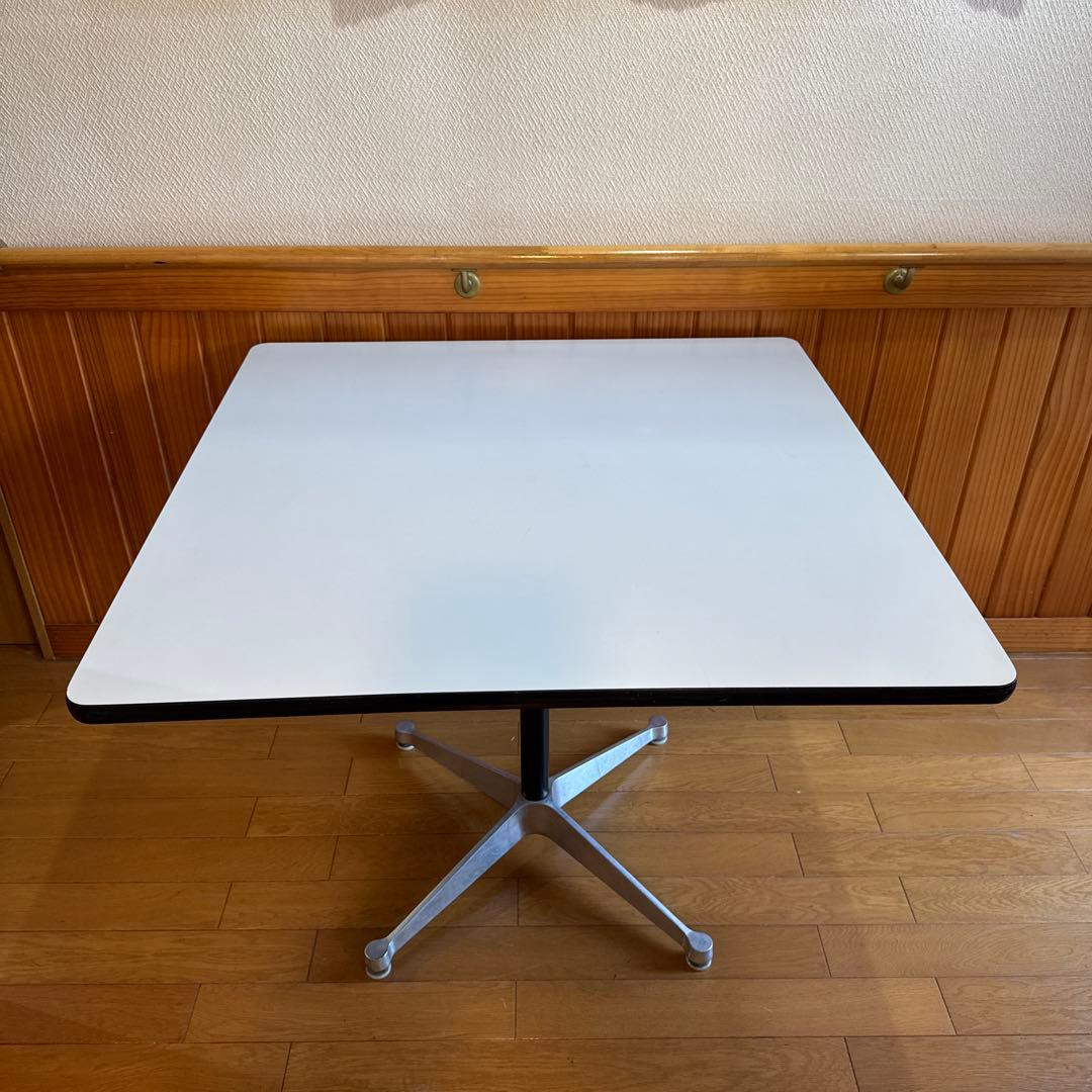 Herman Millerイームズ コントラクトベース テーブル 正方形90cm