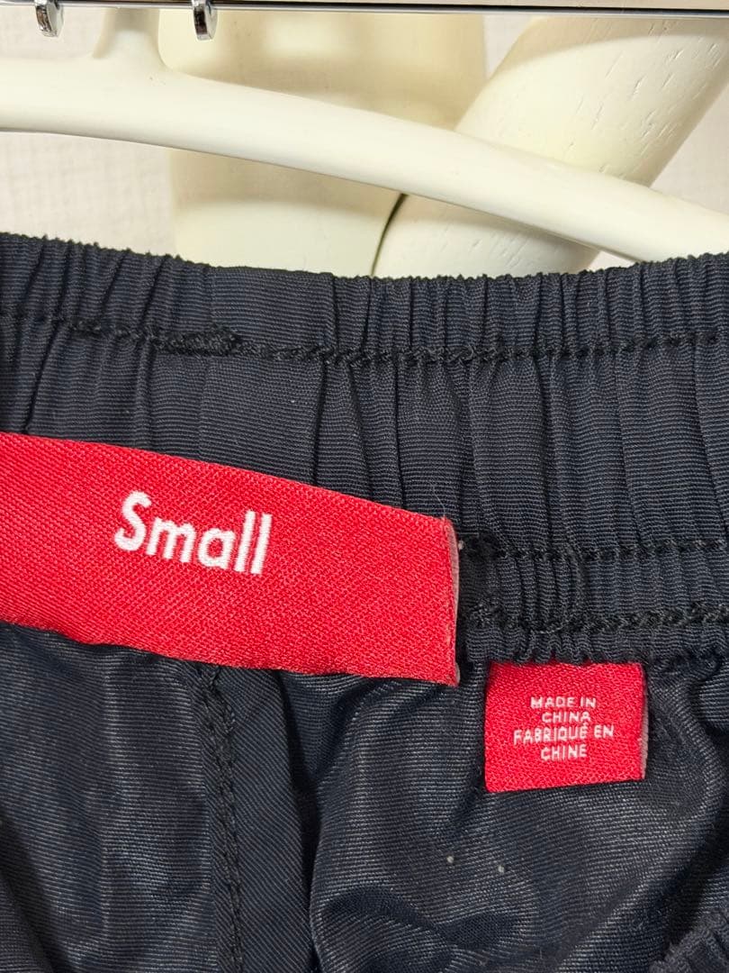 SUPREME ブラック トラックパンツ　Sサイズ