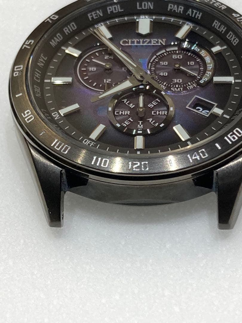3-2301 CITIZEN ソーラー腕時計　E660-A18SR04