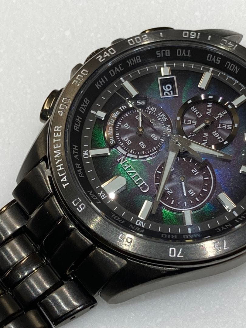 3-2301 CITIZEN ソーラー腕時計　E660-A18SR04