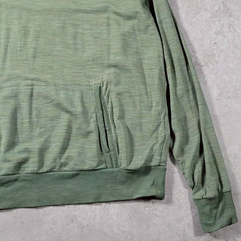 【美品】icebreaker アイスブレーカー メリノウールパーカー S