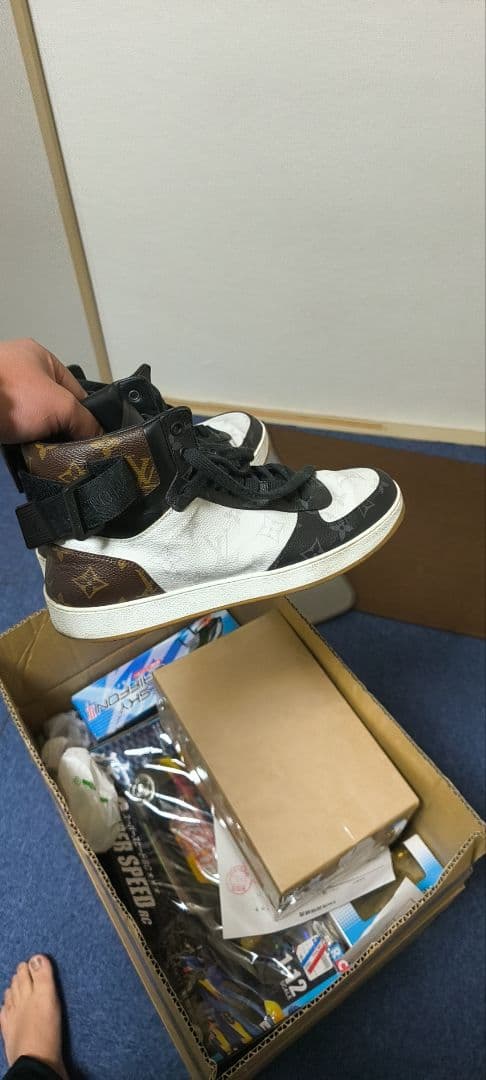 LOUIS VUITTON/ルイ・モノグラム ハイカットスニーカー/7 26cm