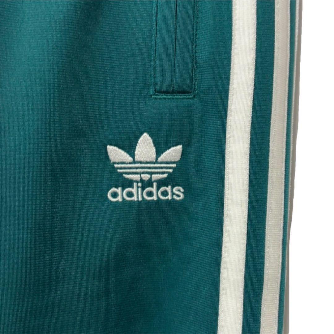 新品 アディダス ファイヤーバード トラックパンツ レガシーティール XL