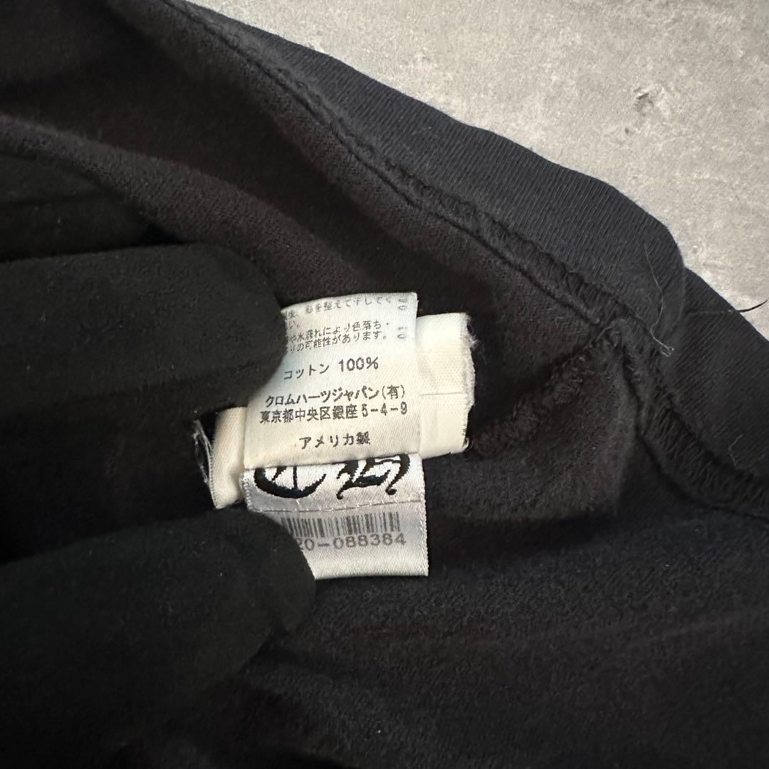 希少 鑑定済み国内正規品 CHROME HEARTSファイヤーパターン ロンT