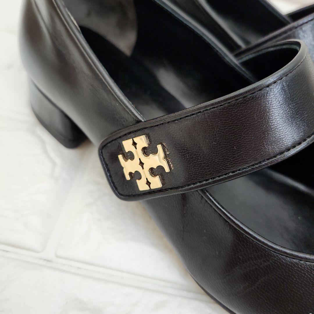 【美品】定価5.9万　Tory Burch ブラック メリージェーン パンプス
