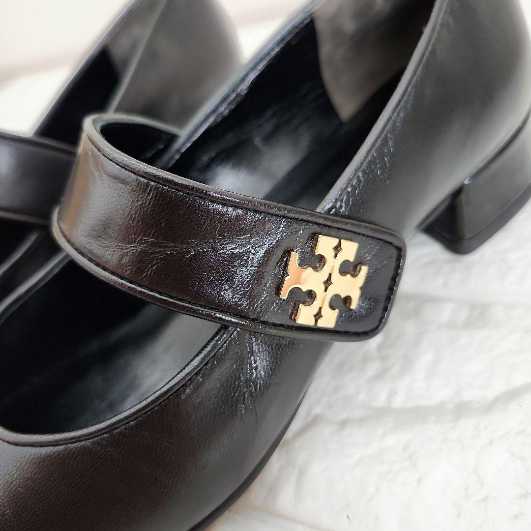 【美品】定価5.9万　Tory Burch ブラック メリージェーン パンプス