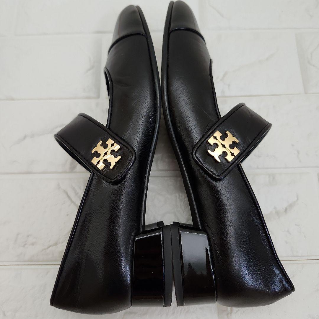 【美品】定価5.9万　Tory Burch ブラック メリージェーン パンプス