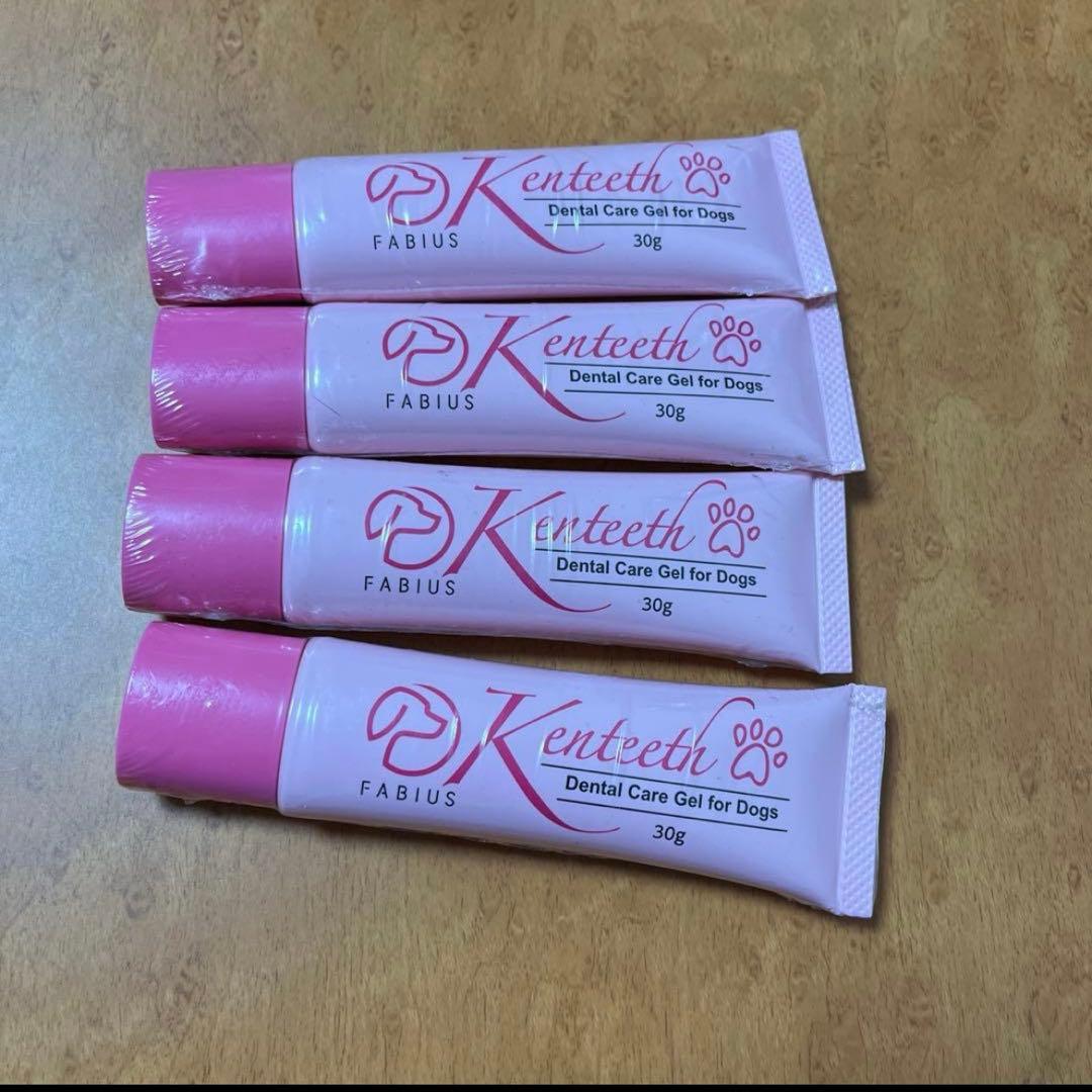 ケンティス　デンタルケアジェル犬用歯磨き 30個セット