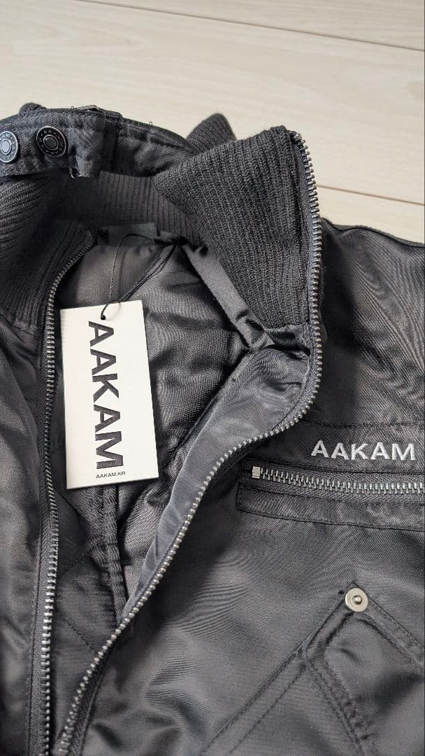 【新品未使用タグ付き】High-Neck Bomber Jacket