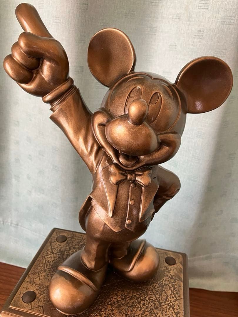 【非売品】ディズニーオーケストラー ブロンズ像 オルゴール 第一生命 希少 貴重