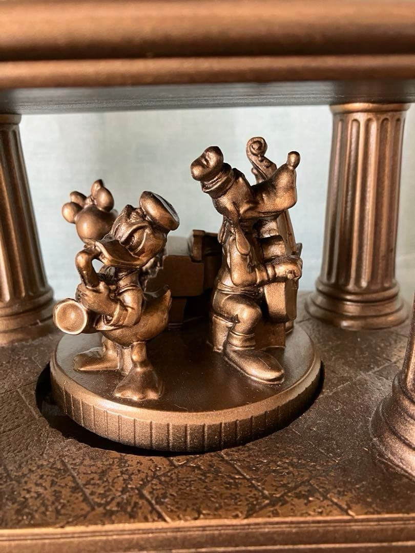 【非売品】ディズニーオーケストラー ブロンズ像 オルゴール 第一生命 希少 貴重