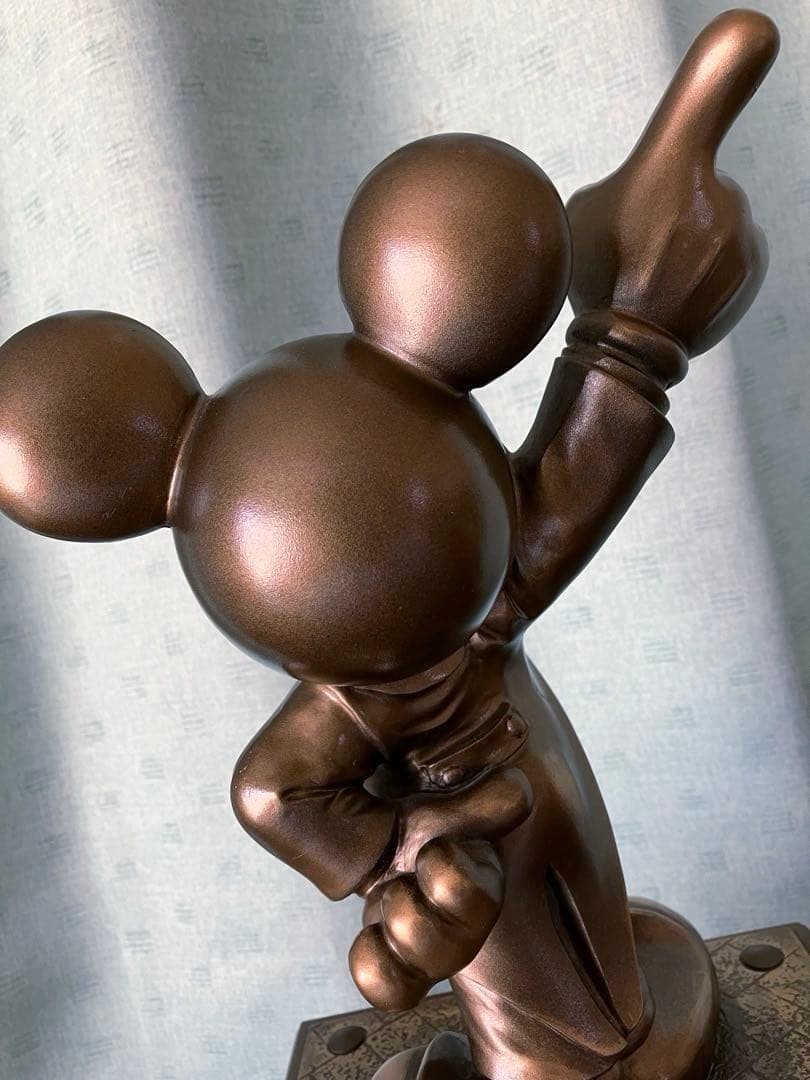 【非売品】ディズニーオーケストラー ブロンズ像 オルゴール 第一生命 希少 貴重