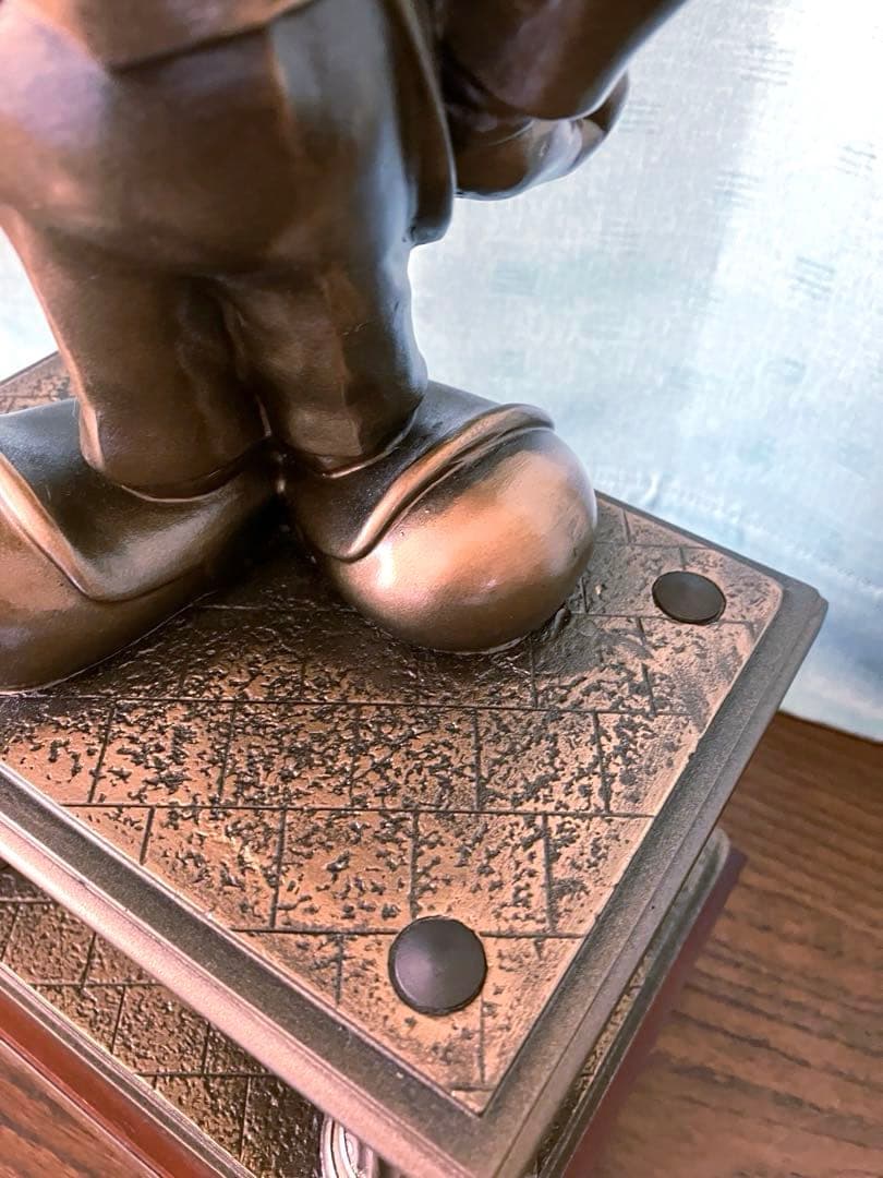 【非売品】ディズニーオーケストラー ブロンズ像 オルゴール 第一生命 希少 貴重