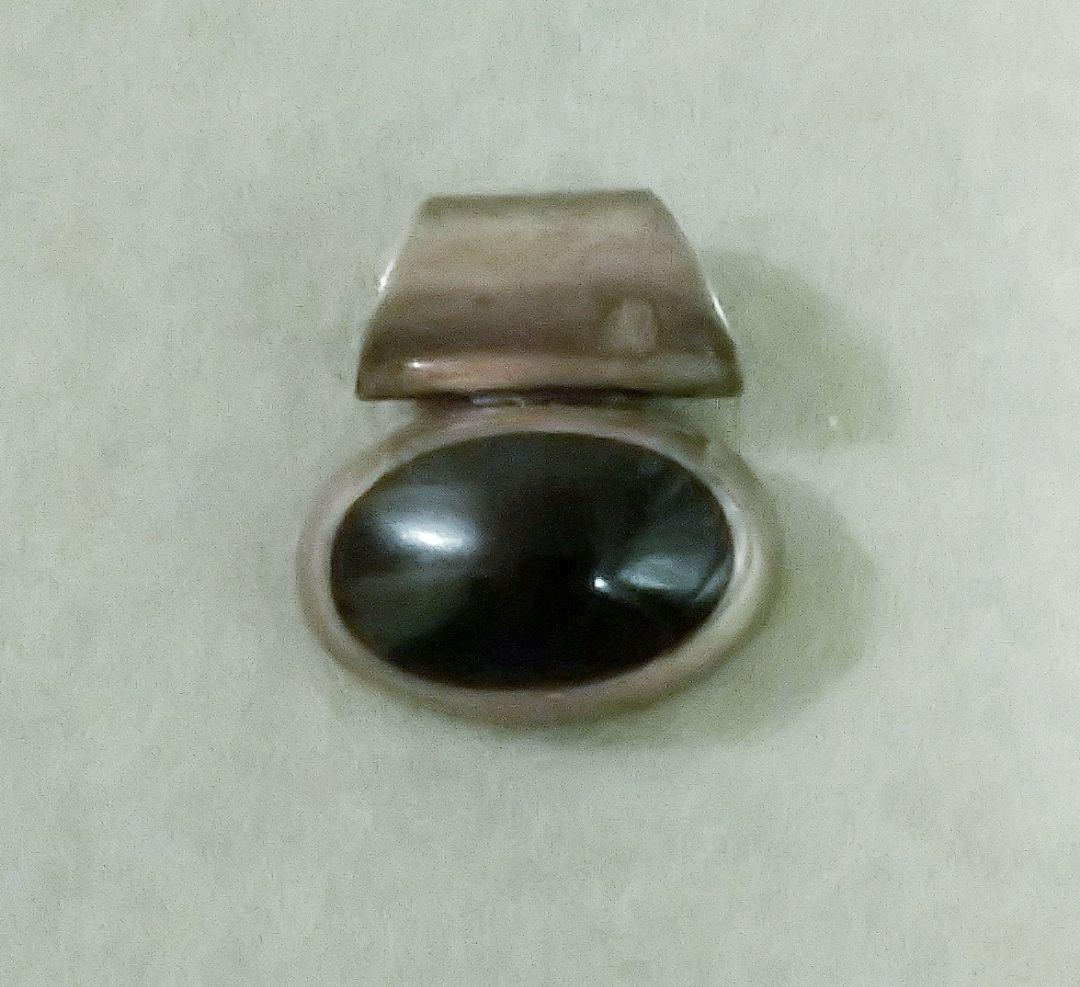 メキシコ オニキス ビンテージ ペンダント シルバー925 メキシカン