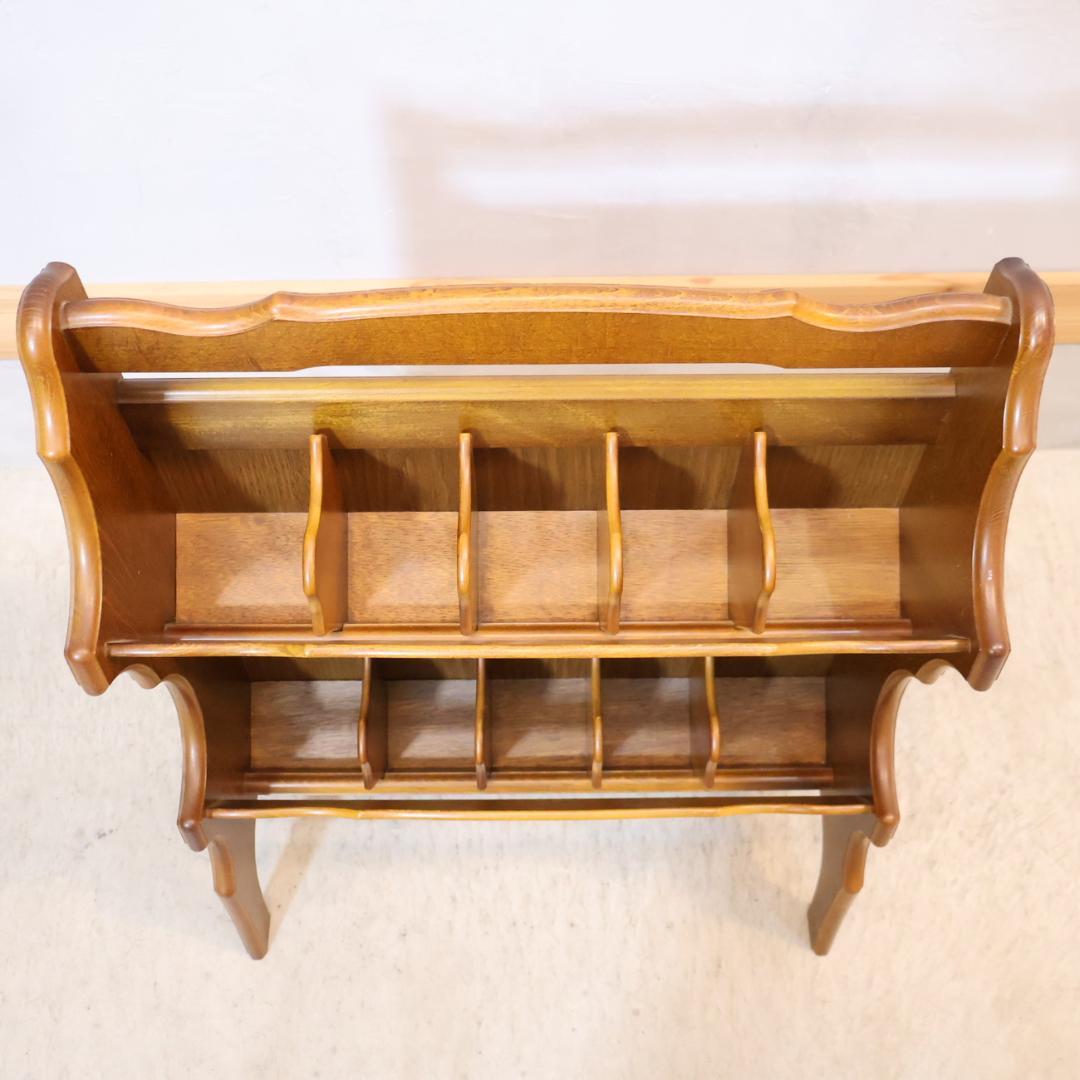 karimoku カリモク家具 コロニアル スリッパラック 木製 スリッパ立て