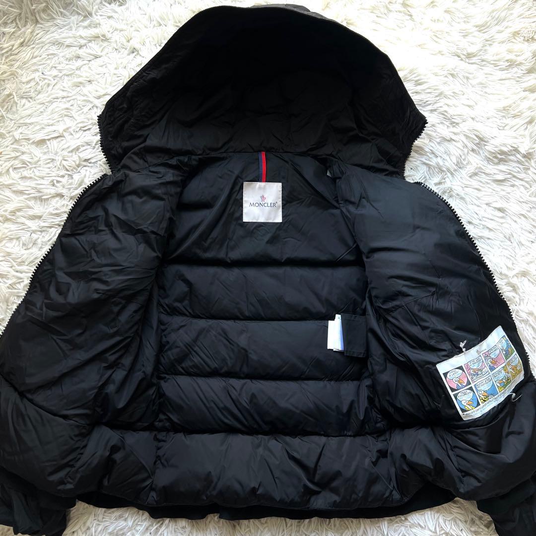 中古良品 モンクレール NESEA ネセア 1 QRコード鑑定済 ブラック 黒