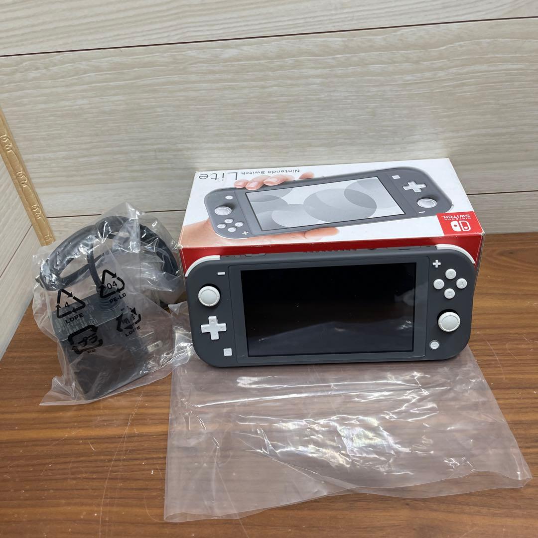 極美品　Nintendo Switch Lite グレー 本体