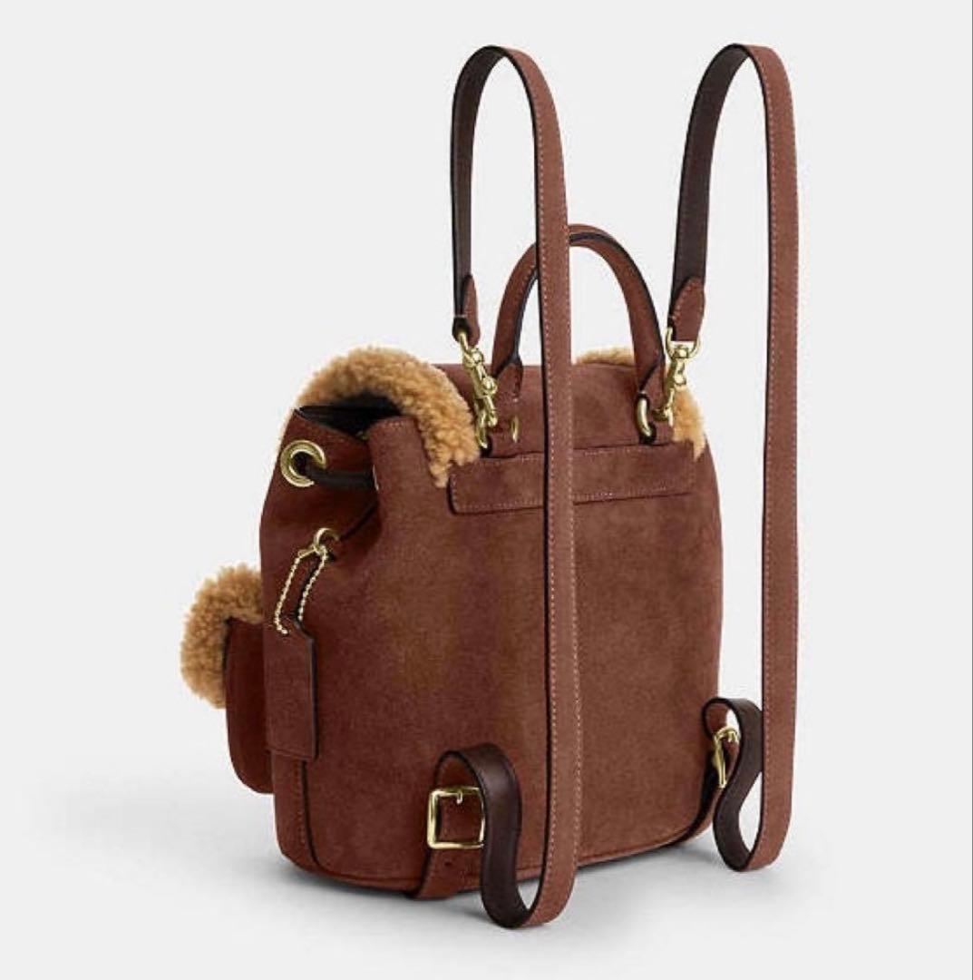 COACH ハドリー バックパック ヴィンテージ ブラウン マルチ