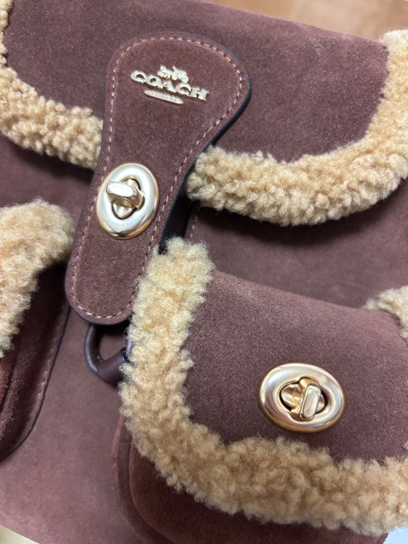 COACH ハドリー バックパック ヴィンテージ ブラウン マルチ