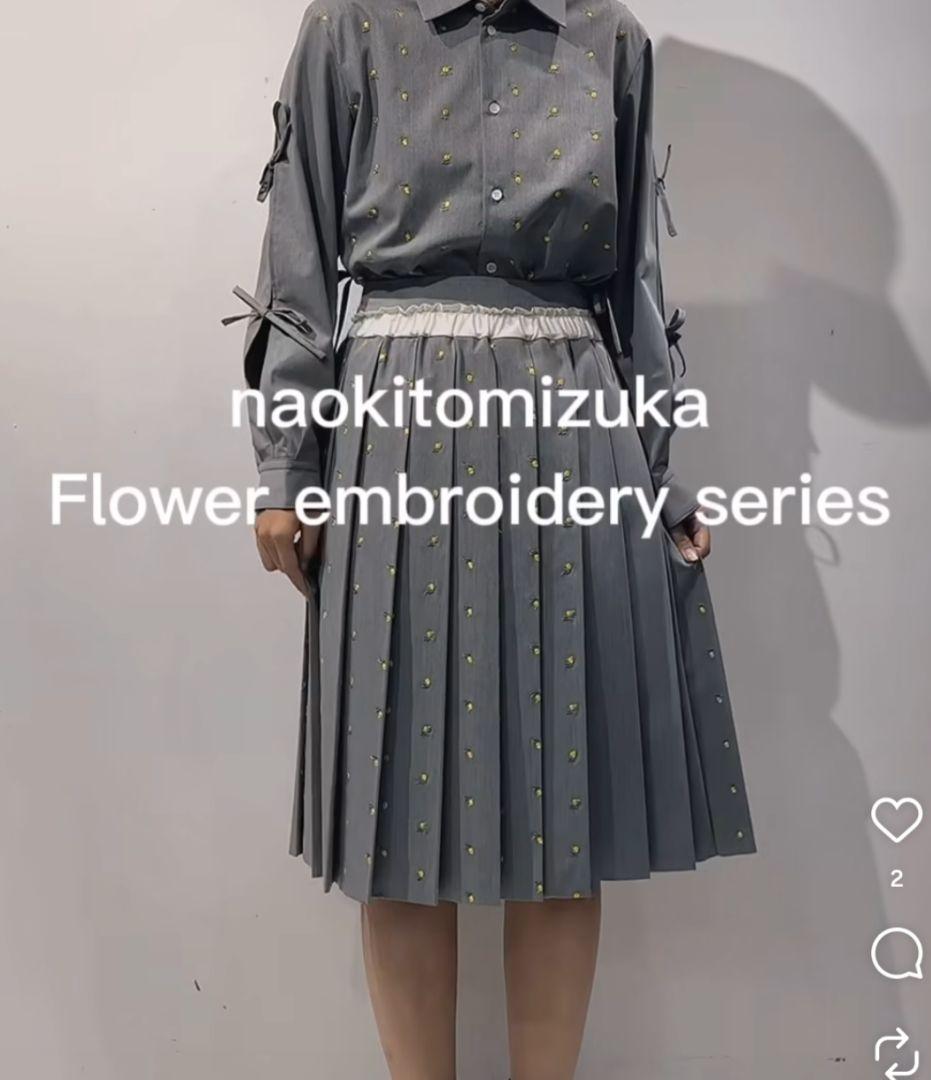 naoki tomizuka /ナオキトミヅカ　プリーツスカート