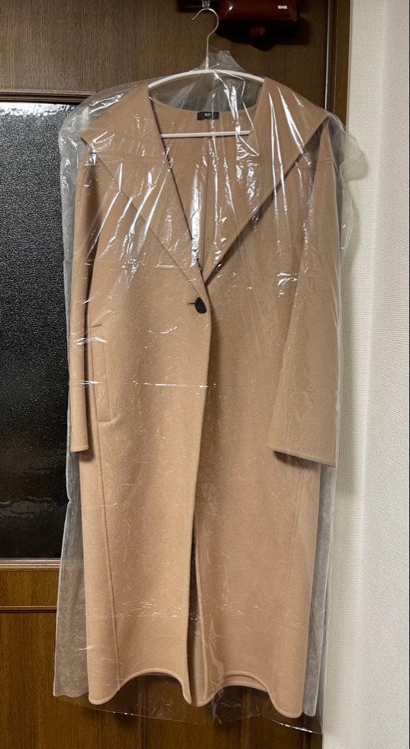 ⭐️今季試着のみ⭐️プラステ⭐️ウールブレンドリバーフーディーロングコート⭐️XS