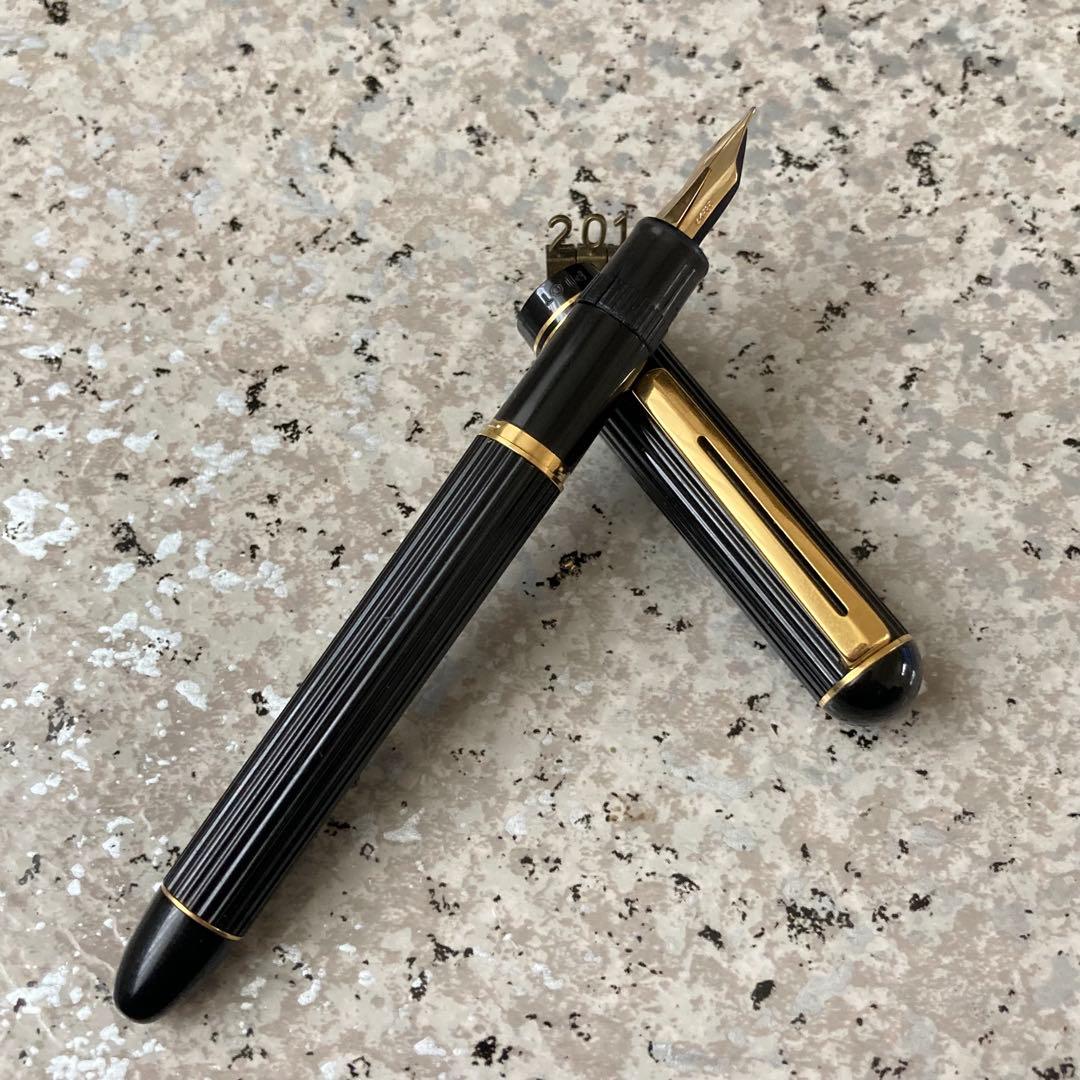#201 オーバーホール済み パイロット PILOT ジャスタス 14k