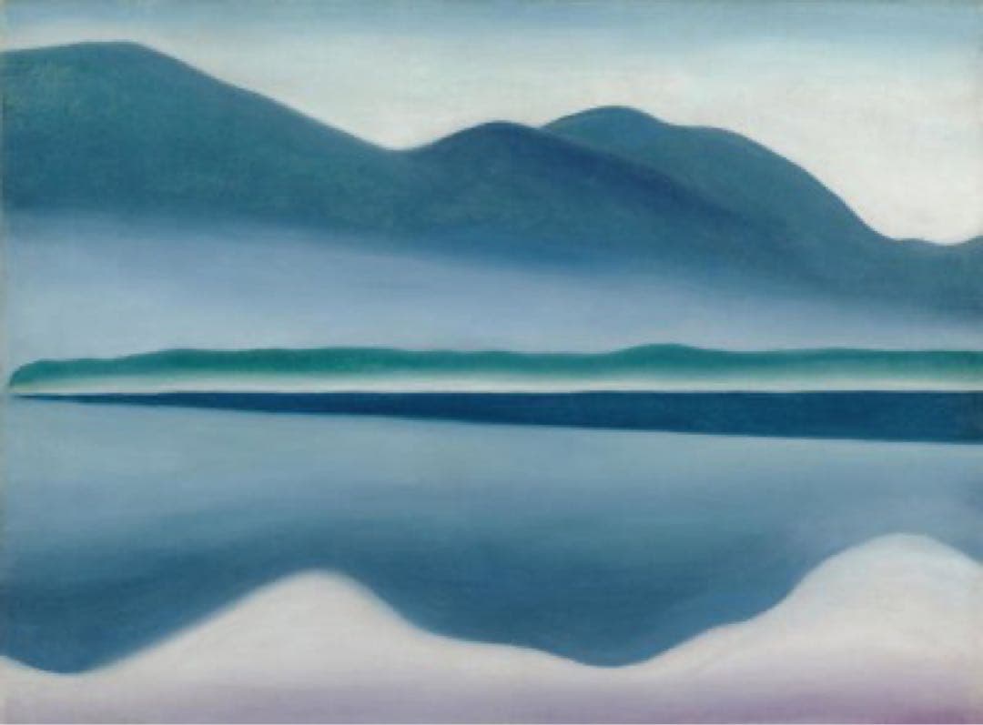 ia O'Keeffe Lake e 1922 希少ポスター