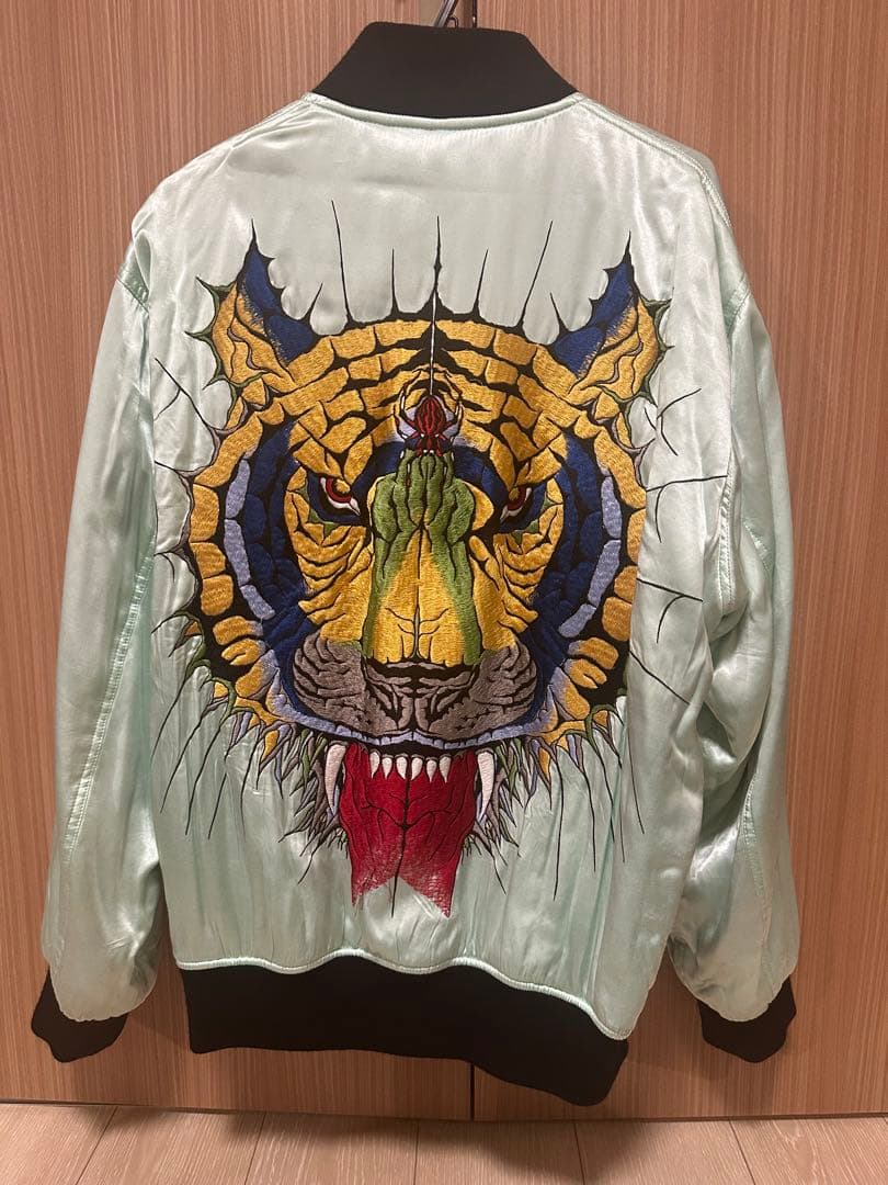 ワコマリア　ウルフズヘッド リバーシブルスカジャン　wolf's head