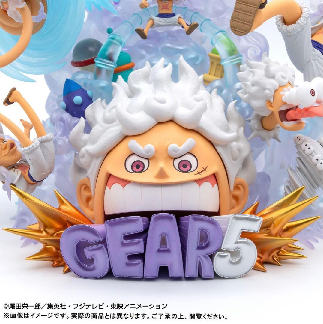 ワールドコレクタブルフィギュア × S.H.Figuarts ルフィギア5セット