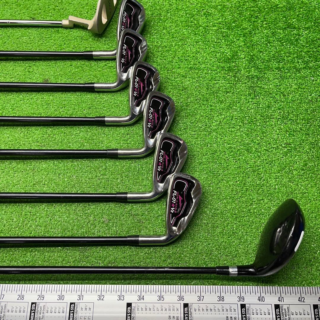 NFG-281 WORLD EAGLE FW.アイアン.パター レディースセット