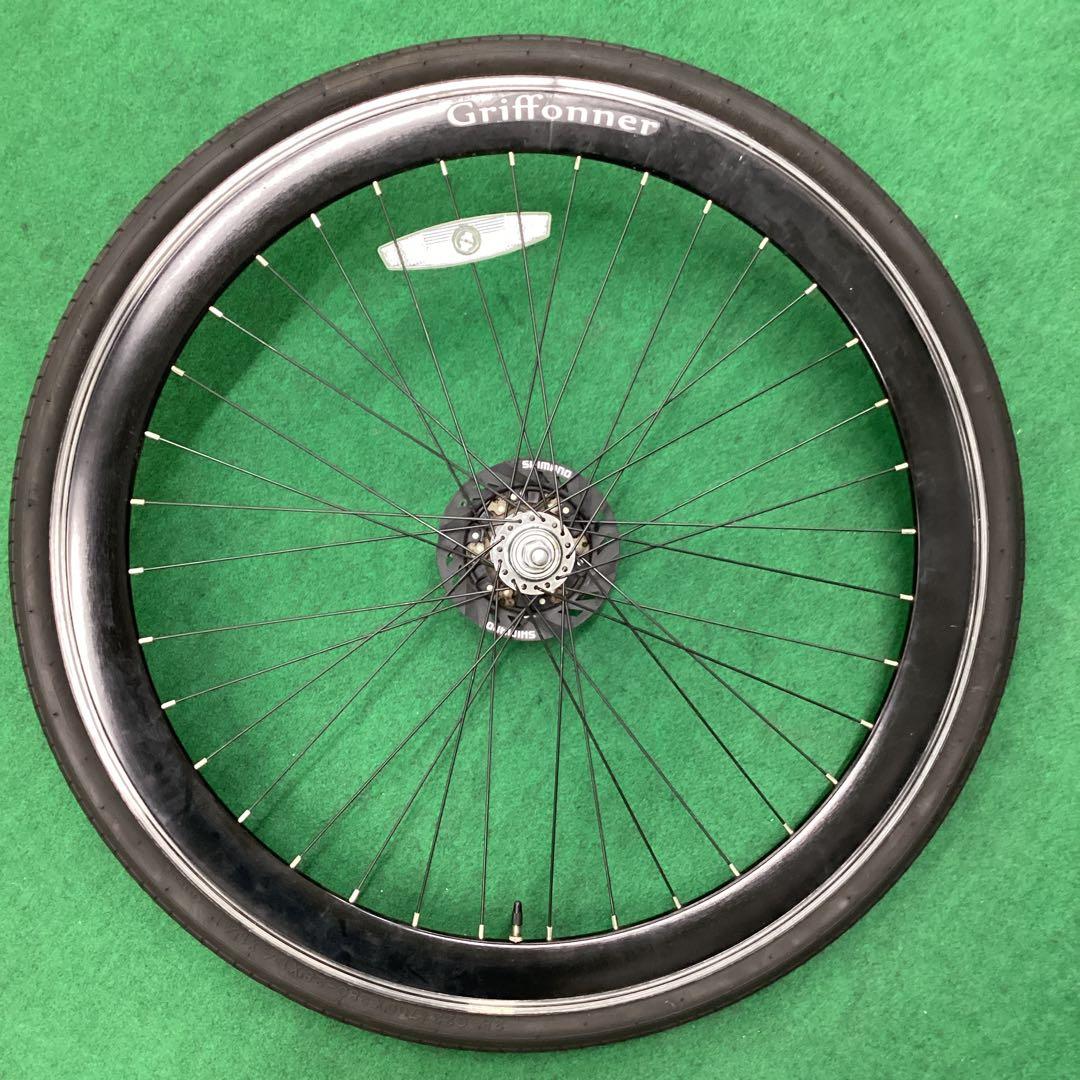 後輪 700x25C タイヤ付 後ホイール 自転車　クイックリリース　外装7段