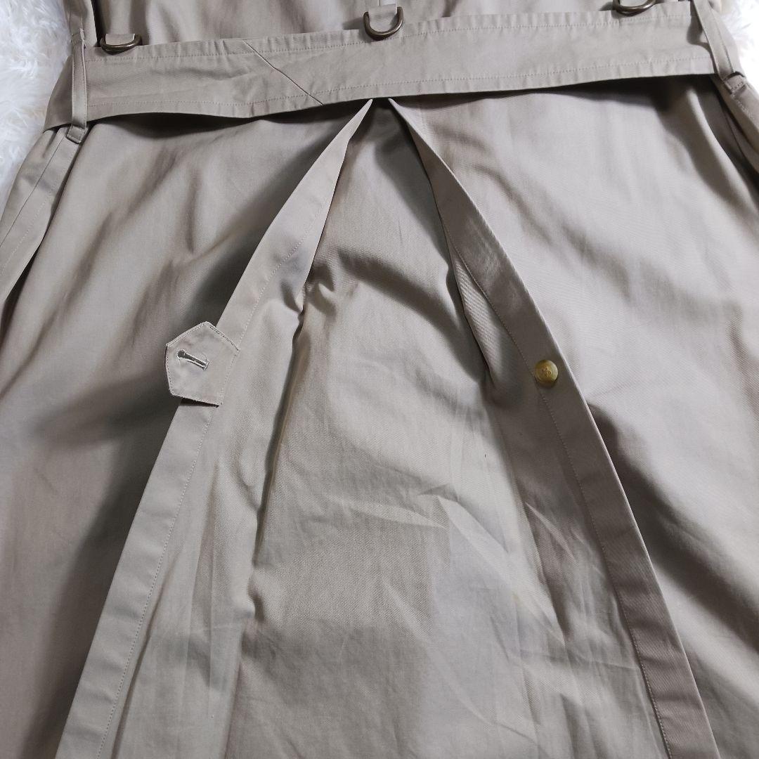 バーバリーズ　トレンチコート　メンズ　ライトグリーン　ノバチェック