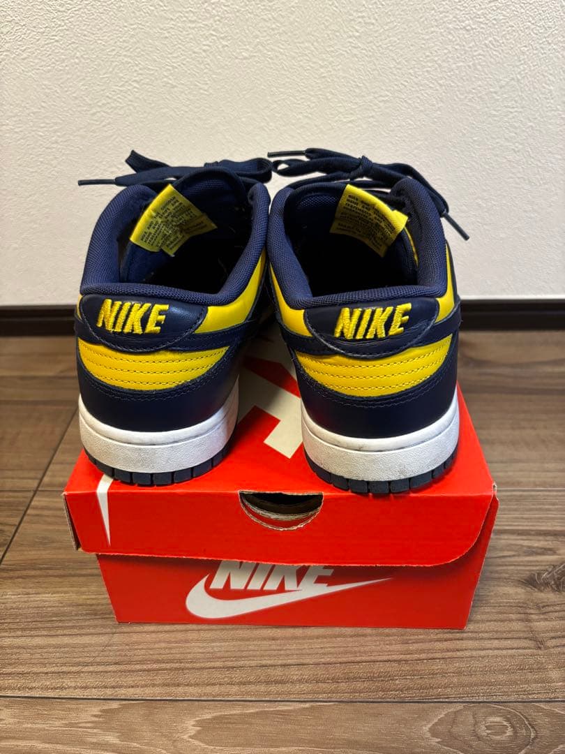 阿部ちゃん Nike Dunk Low Michigan