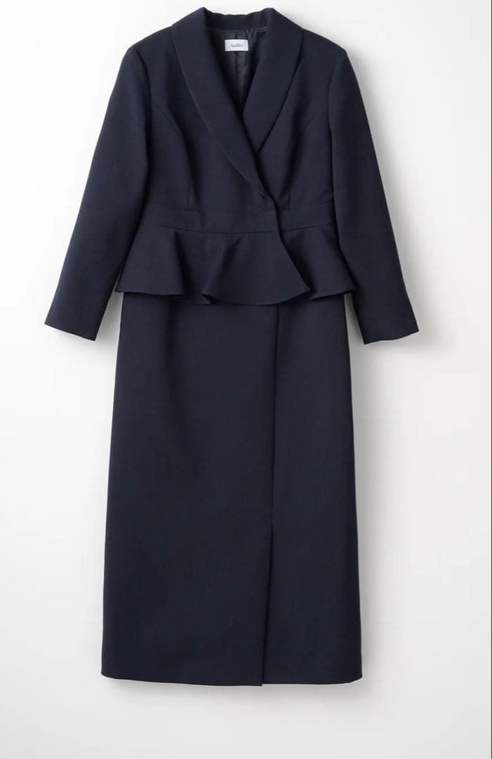 スーツ・フォーマル・ドレス Audire Cheer up peplum dress (Navy)