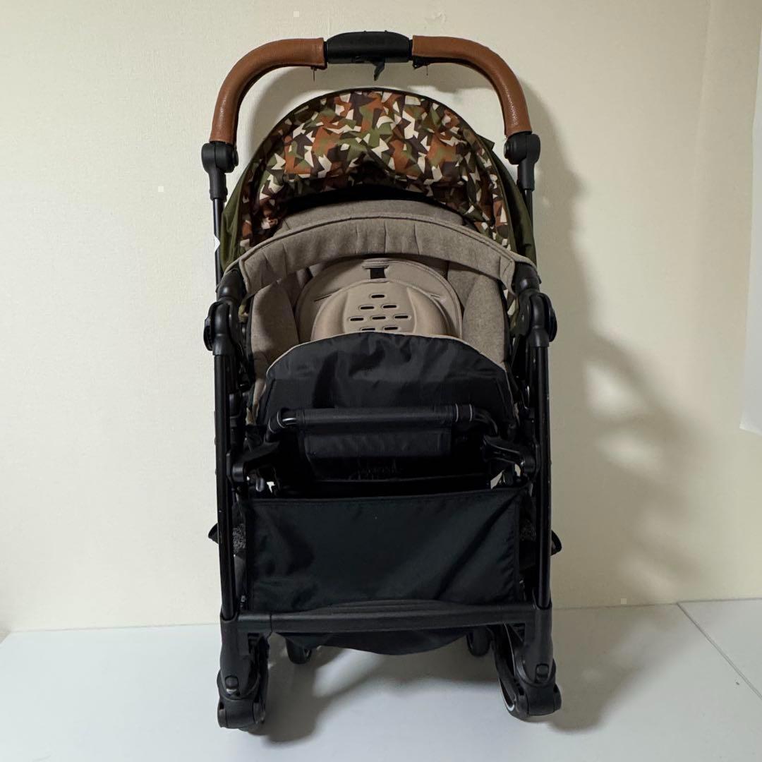 Combiコンビ スゴカル ベビーカー フォレストカーキ 新生児 エッグショック