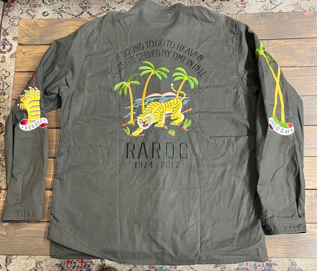 J*T様 ROUGH AND RUGGED カンフースーツ　ベトジャン　刺繍 サ