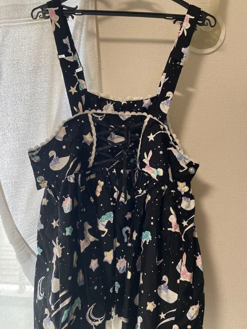 Angelic pretty サロペット リボン