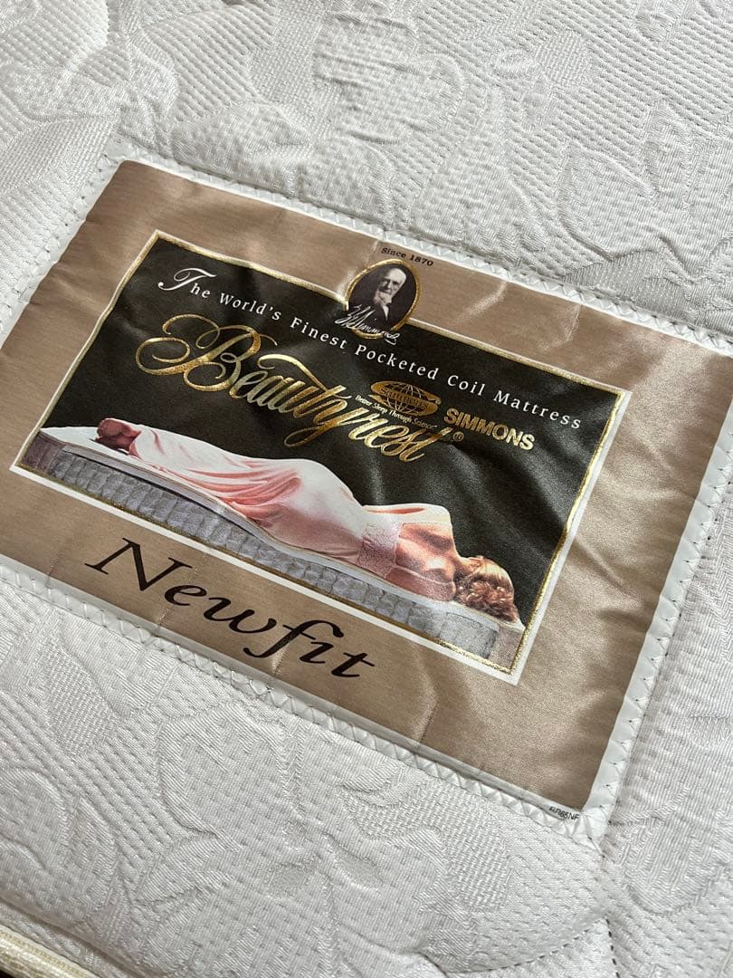 美品シモンズ　ドリームベッド　ダブル　マットレス　ビューティレストニューフィット