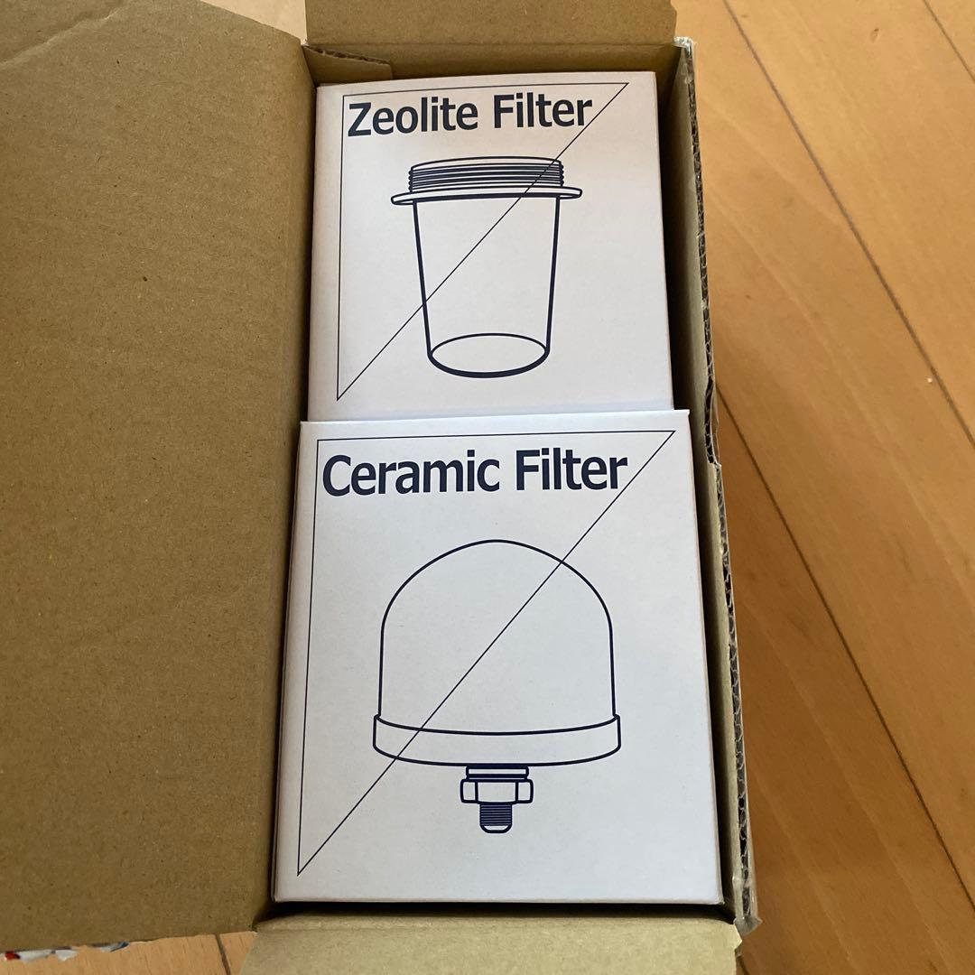 ポタポタクラブ　ゼオライトフィルター＆セラミックフィルターセット